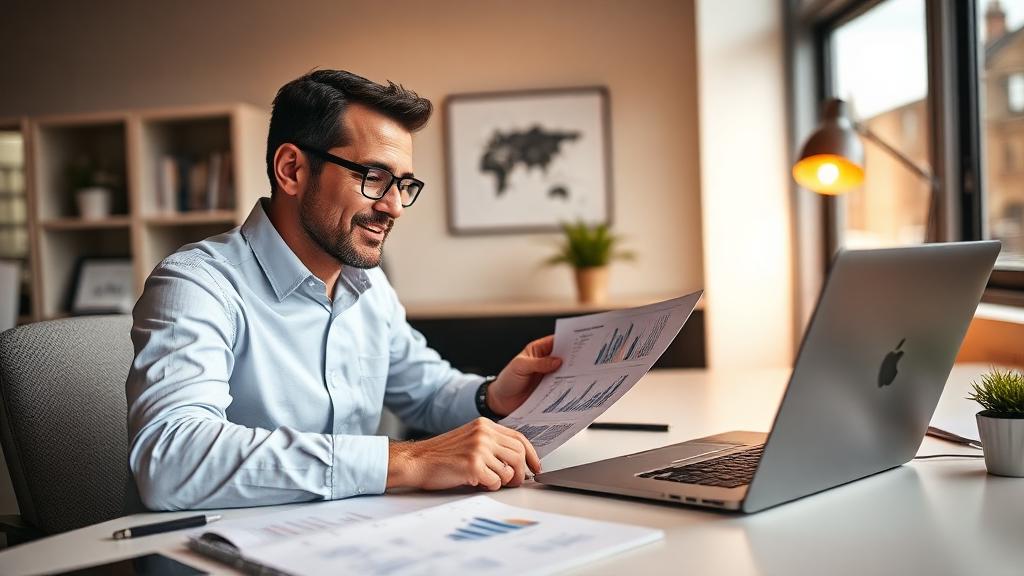 Dartford business owner reviewing service page layouts and website analytics